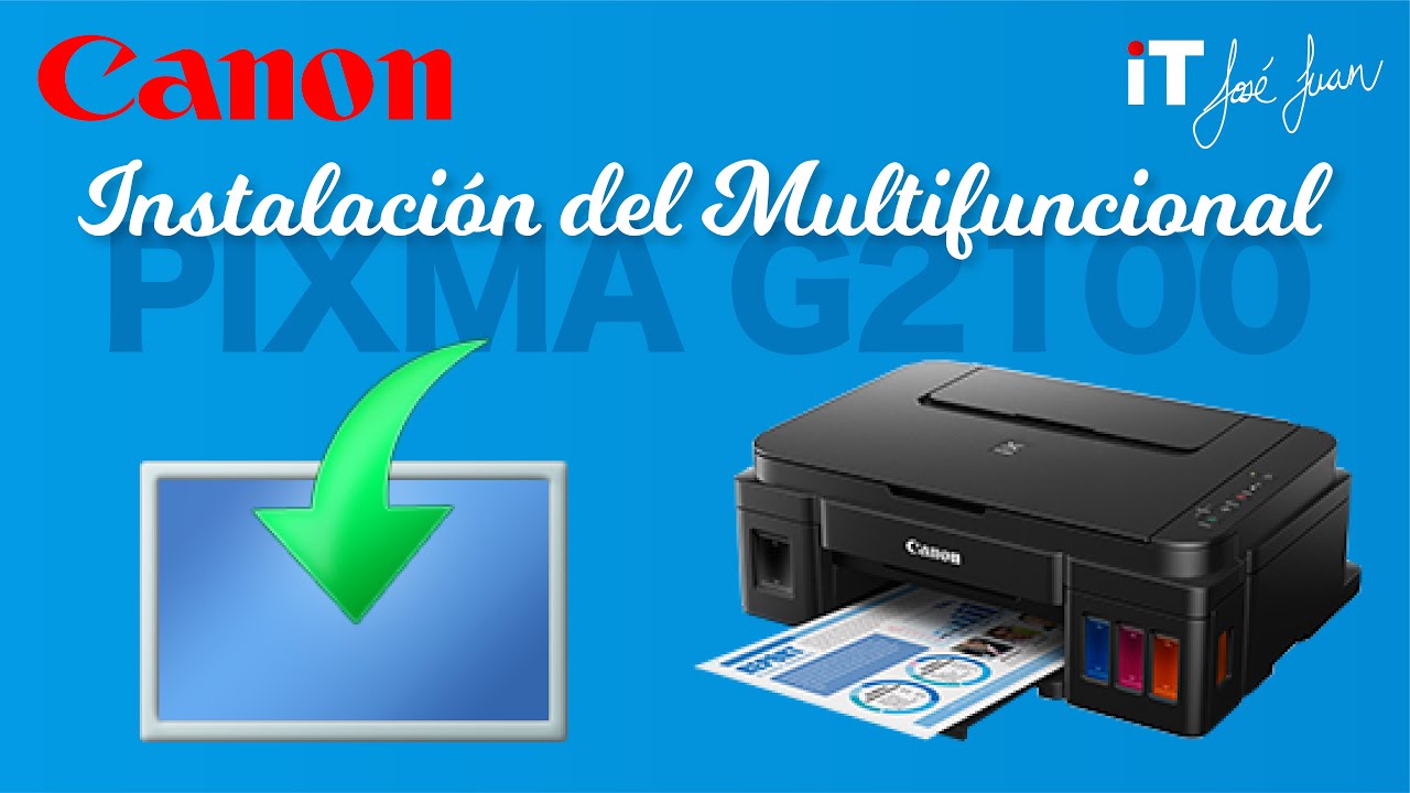 👉 Cómo INSTALAR la impresora Multifuncional Canon PIXMA G2100 🖨