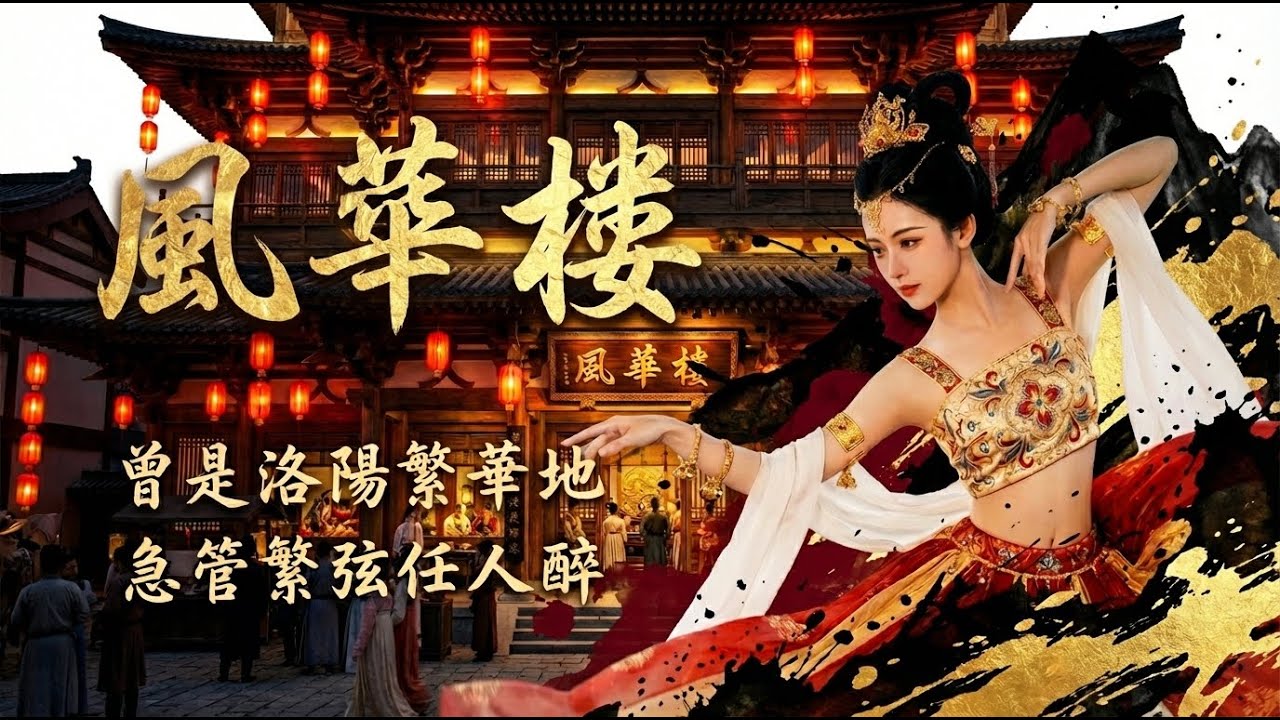 【風華樓】霓裳羽衣舞翩翩 洛陽舊夢隨風轉丨古典舞樂  × 夢幻絕美 × 盛世風華丨SUNO AI