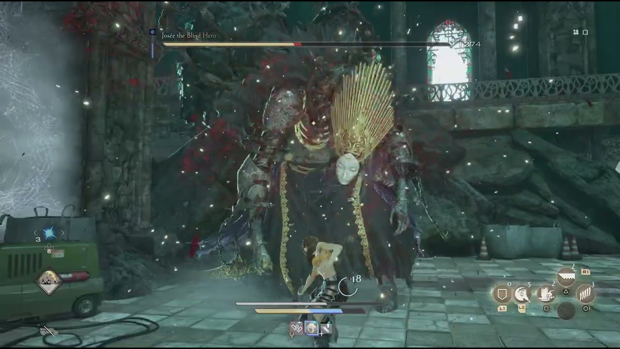 CODE VEIN II - Josee the Blind Hero Boss Fight