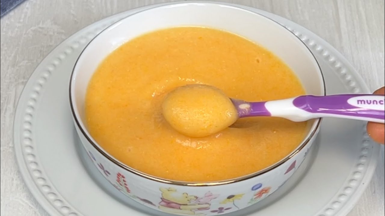 BABY FOOD | WEIGHTGAIN FOOD FOR 6 MONTHS | POTATO AND CARROT PUREE