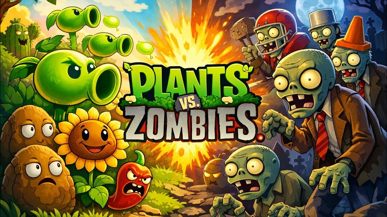 PLANTS VS ZOMBIES (Lose)