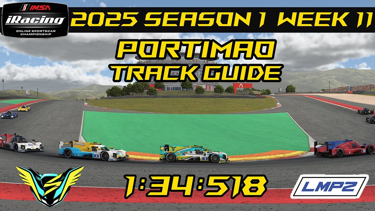 Dallara P217 LMP2 IMSA Open 2025 S1 Week 11 Portimao 1:34:518 Track Guide