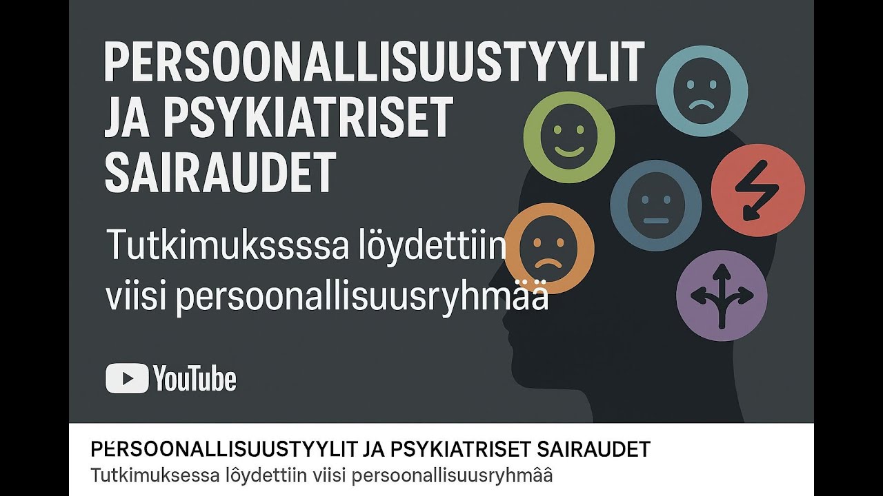 Mihin 5 persoonallisuusryhmästä sinä kuulut – ja mitä se kertoo psyykkisestä hyvinvoinnista?