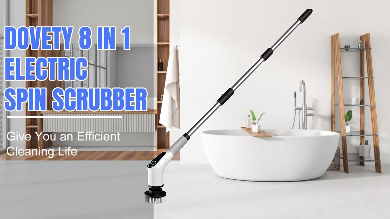 Introducing Dovety Electric Spin Scrubber - Simplify Your Cleaning Routine!
