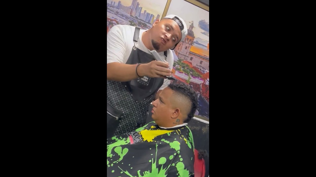 El barbero se pasó meke (broma a él Gordito pan y Gordito Juan)