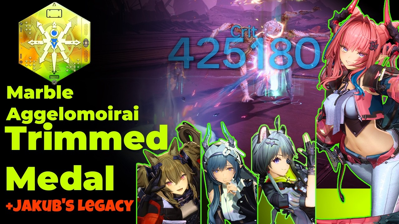 Marble Aggelo | Trimmed Medal | Jakub's Legacy - Yvonne |  No Commentary - [Arknights: Endfield]