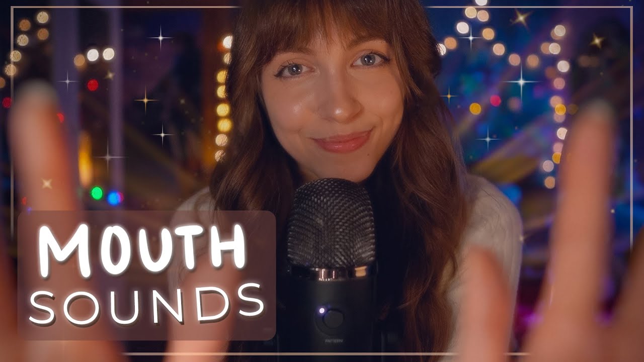 ASMR MOUTH SOUNDS y VISUALES 🌜💤 Blue Yeti X