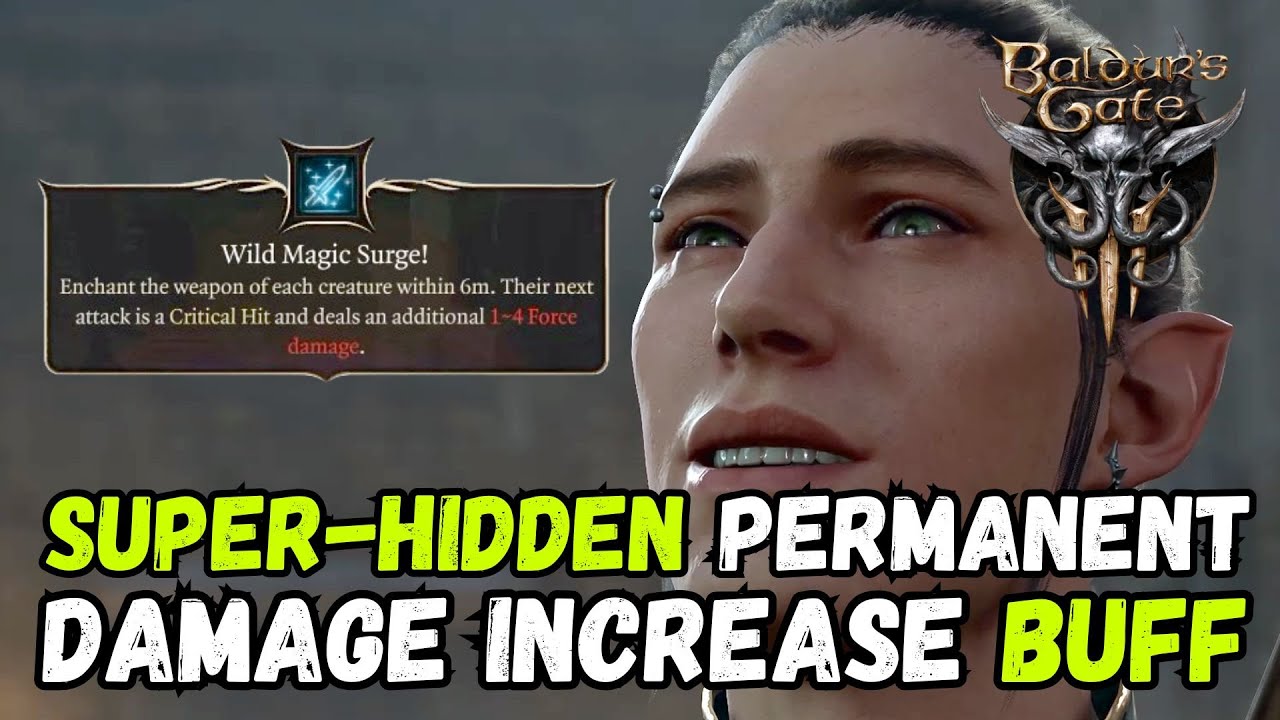 SUPER-HIDDEN Permanent Damage Increase Buff in Baldur's Gate 3 🗡️💥