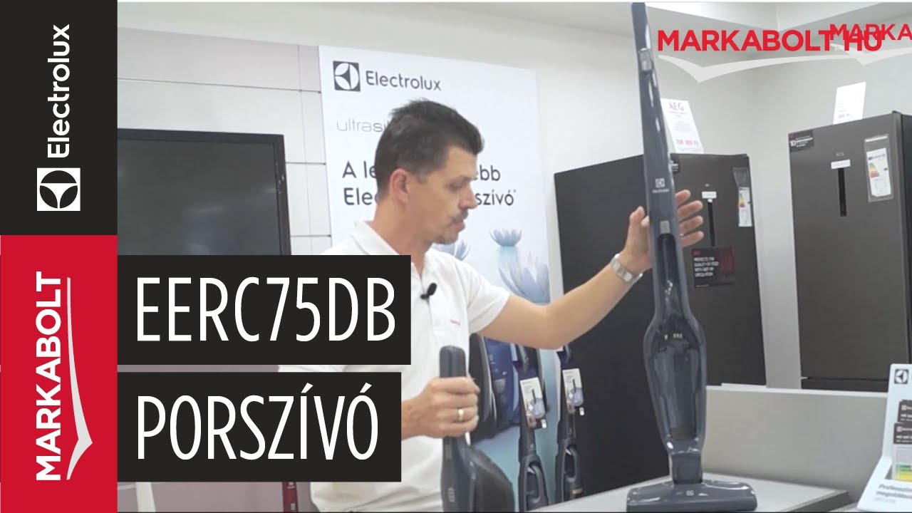 Electrolux EERC75DB akkumulátoros kézi porszívó – Márkabolt.hu