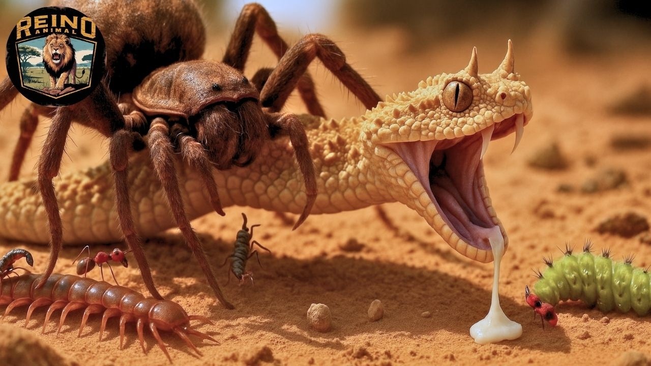Batalla Salvaje: Serpientes Venenosas y Enfrentamientos Sangrientos #animalessalvajes | Reino Animal