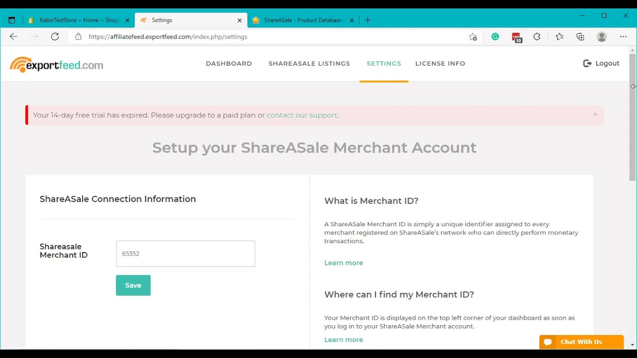 How to create the product datafeed and upload it on ShareASale?