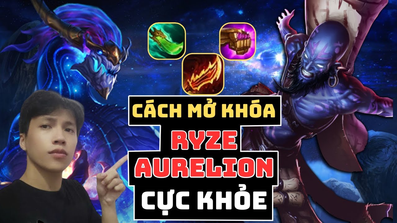 Cách Mở Khóa Ryze + Aurelion Sol Targon CỰC KHỎE | Top Đội Hình Mạnh Nhất TFT Mùa 16