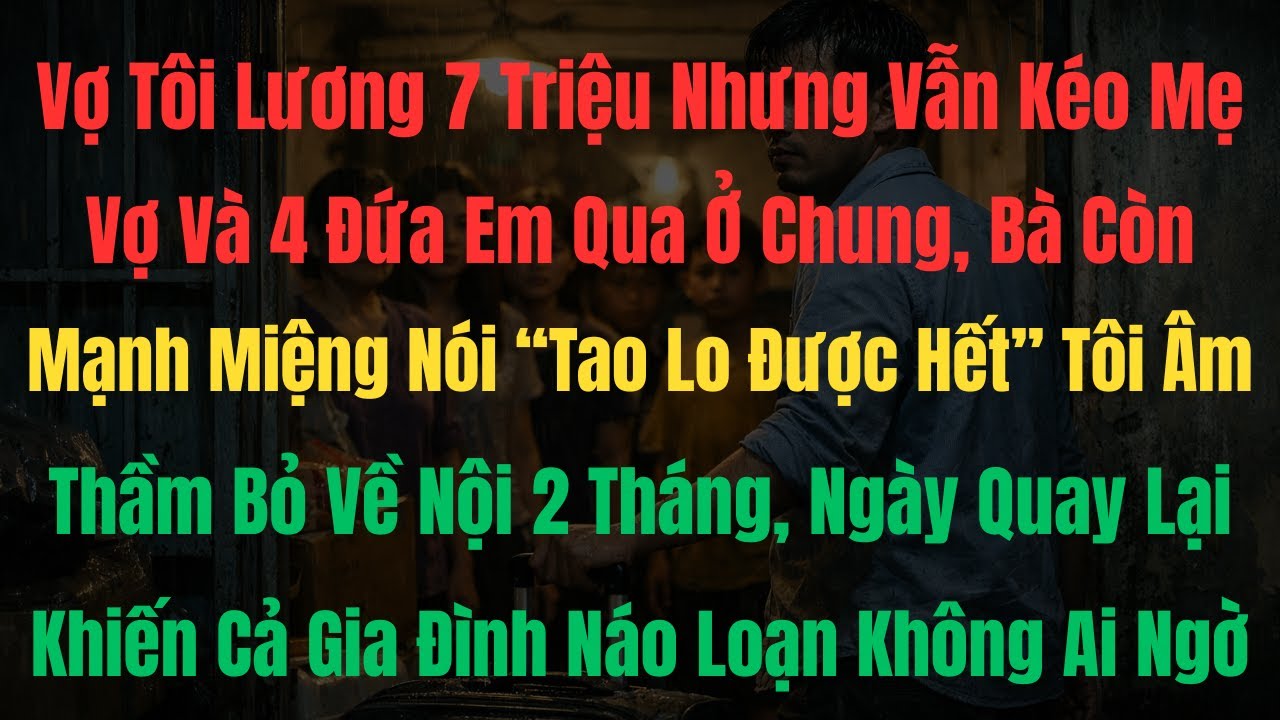 Làm rể hiền lành nhưng bị cả nhà vợ chèn ép, người đàn ông này đã chọn cách gây sốc
