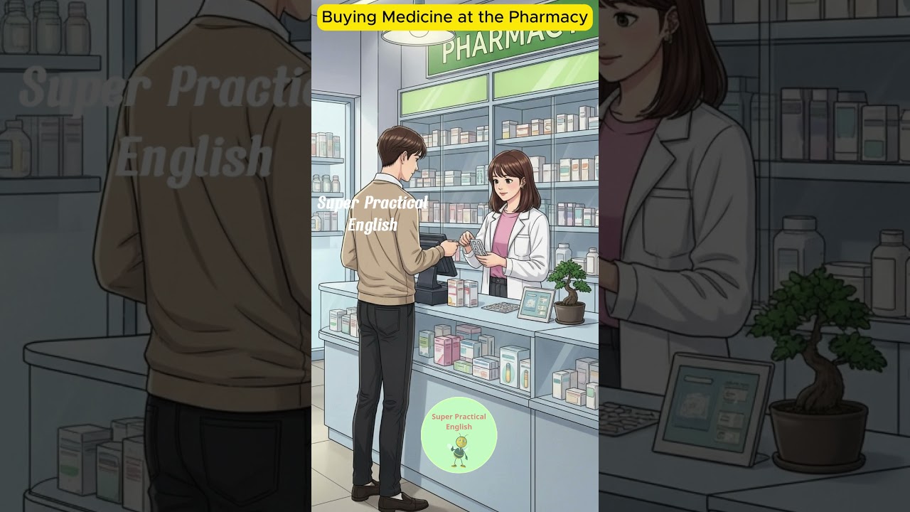 💊 Покупка лекарств в аптеке | Практика разговорного английского для начинающих