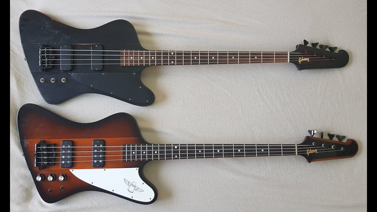Gibson Thunderbird Bass 2013 model VS 2015 model
