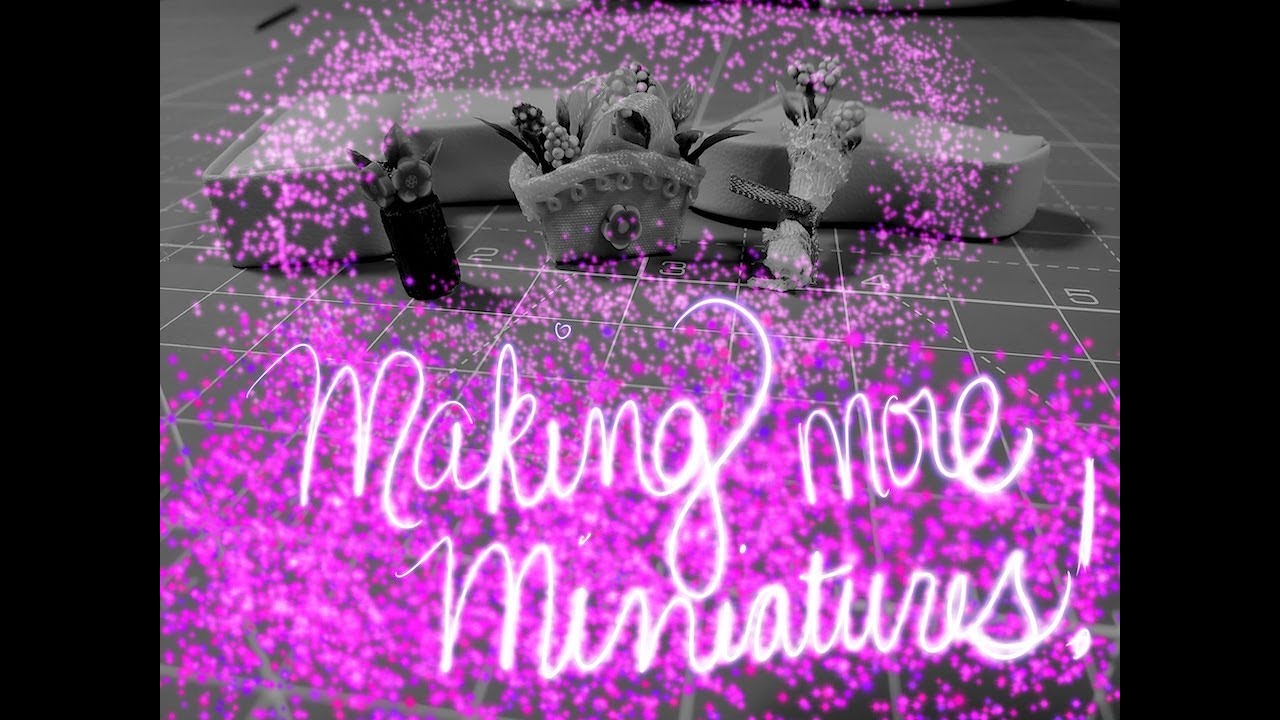 Making More Miniatures: Flowers! | Summertime Cottage by Mayberry Street Miniatures