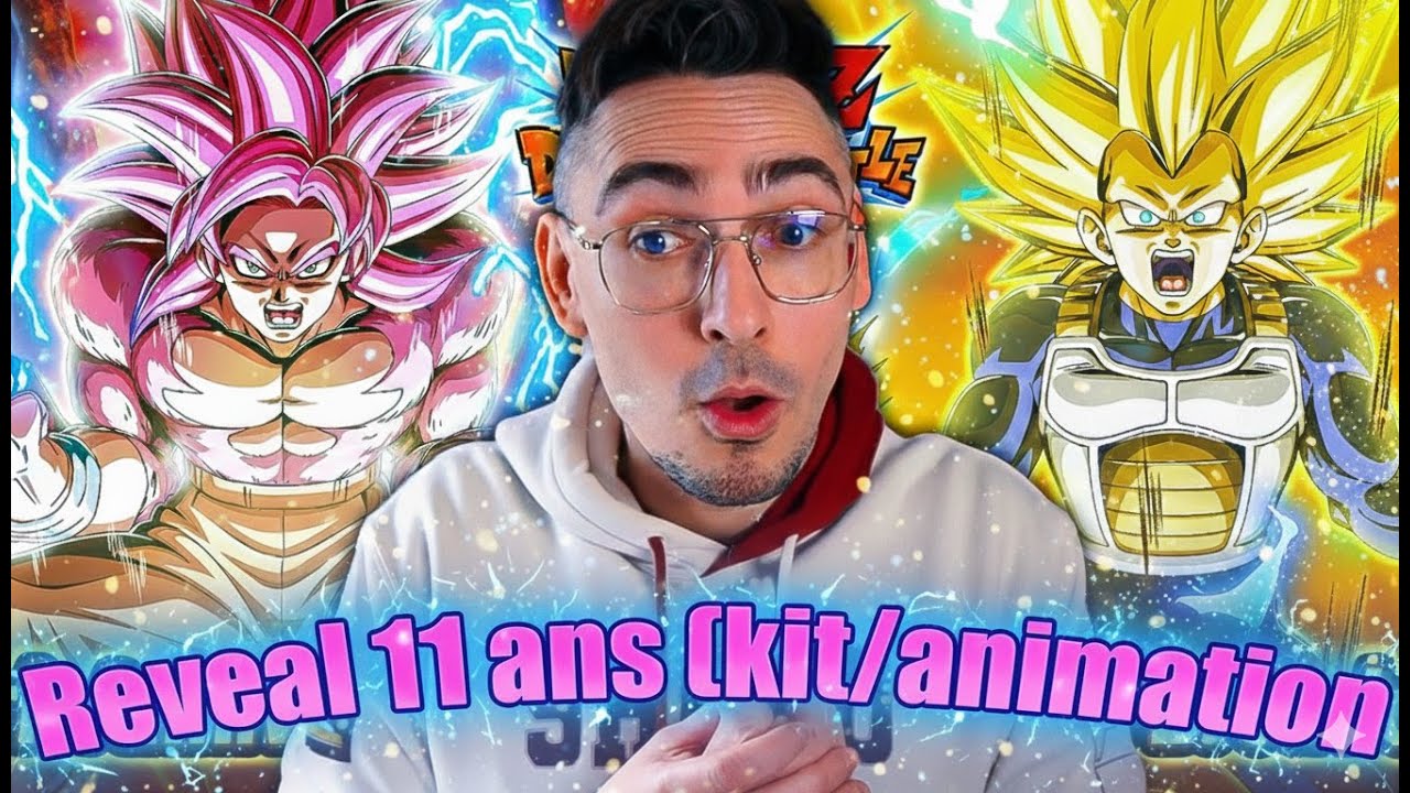 LIVE : ON DÉCOUVRE LE REVEAL DES 11 ANS sur DOKKAN BATTLE (Kit et Animation)
