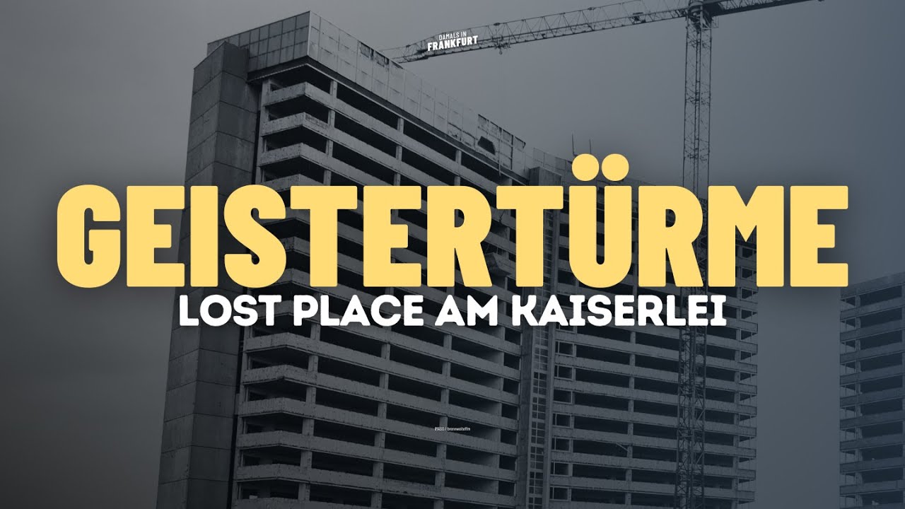 Geistert&uuml;rm an der A661 - Lost Place am Kaiserlei