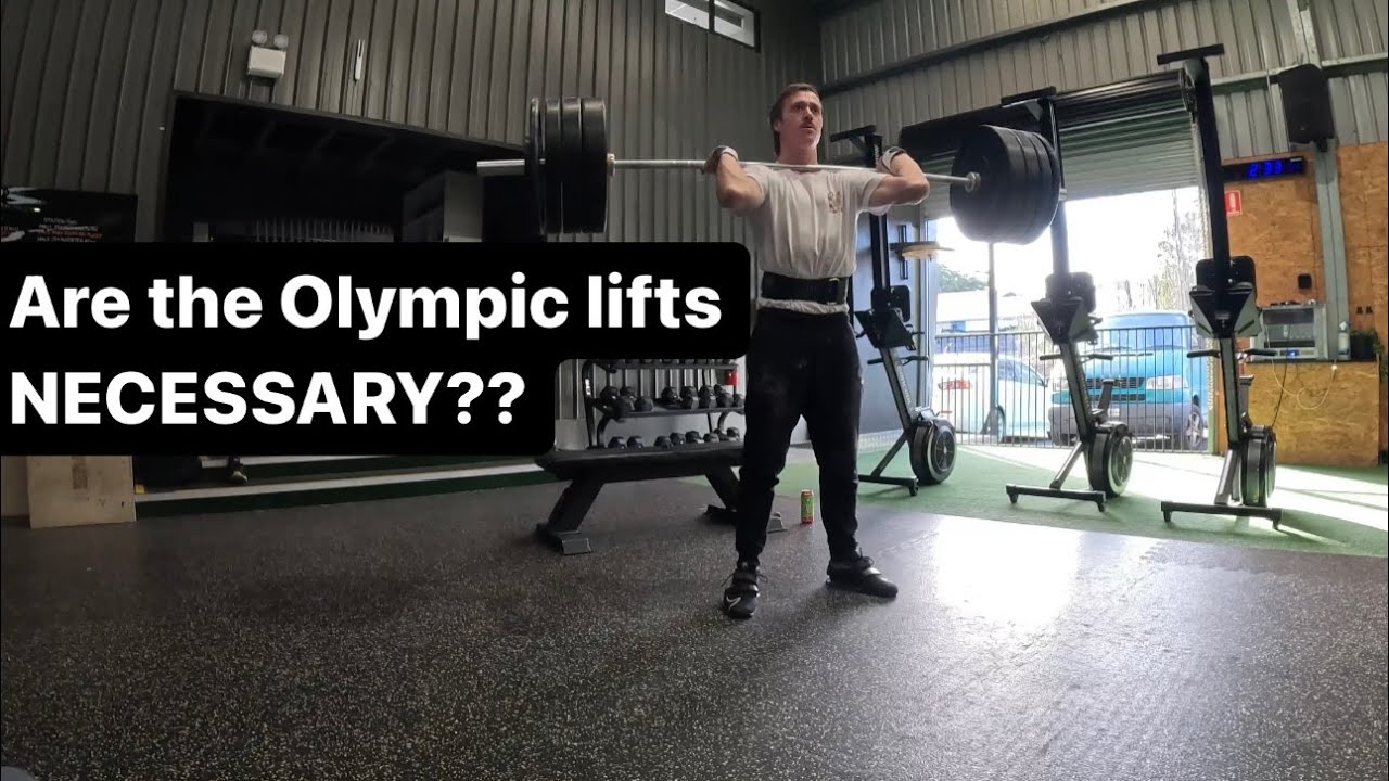 Are the OLYMPIC LIFTS necessary for athletic development?? CJ max out