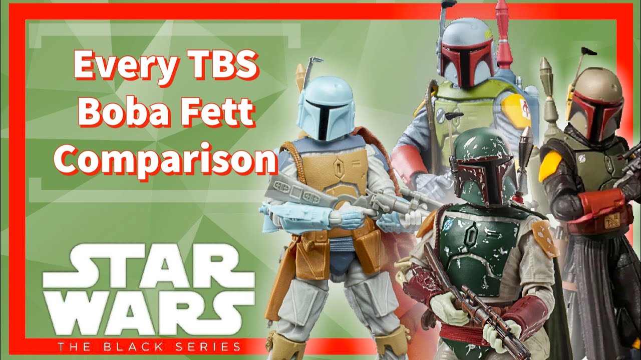 Every Black Series Boba Fett Comparison! (2013-2023)