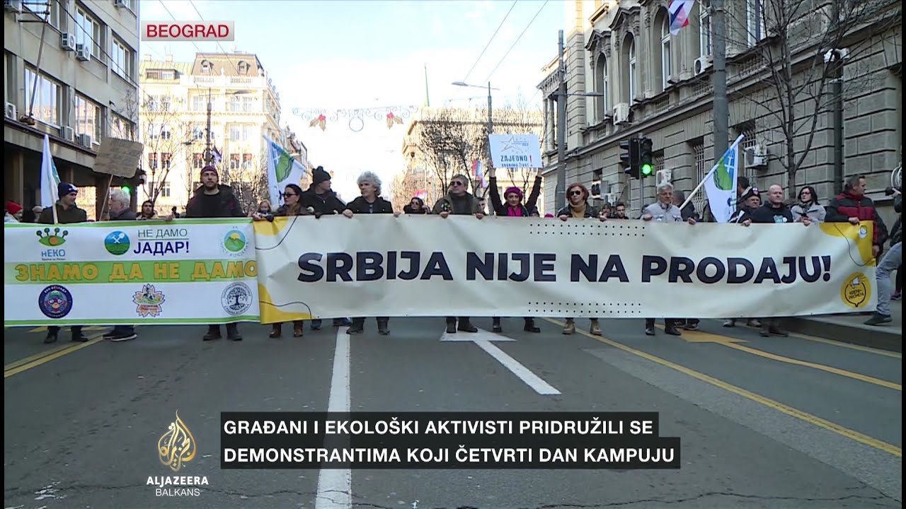 Protesti u Beogradu: Građani traže zabranu iskopavanja litija