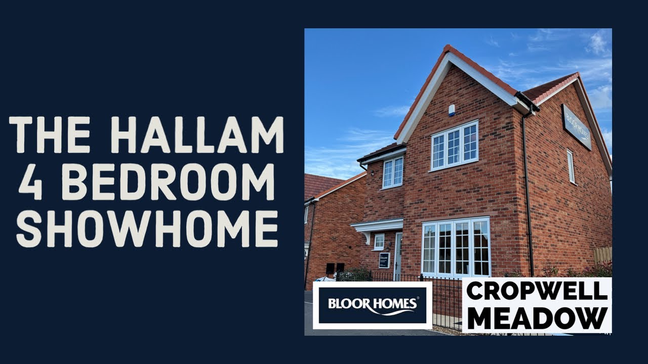 THE HALLAM 4 BEDROOM SHOWHOME BLOOR HOMES