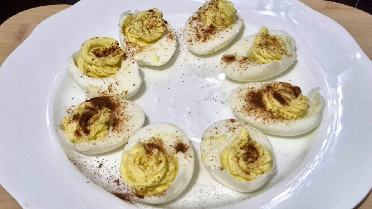 Making Yummy Deviled Eggs