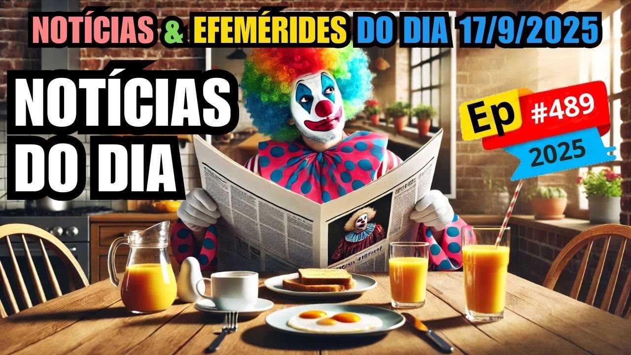 EP#489 - NOT&Iacute;CIAS DO DIA
