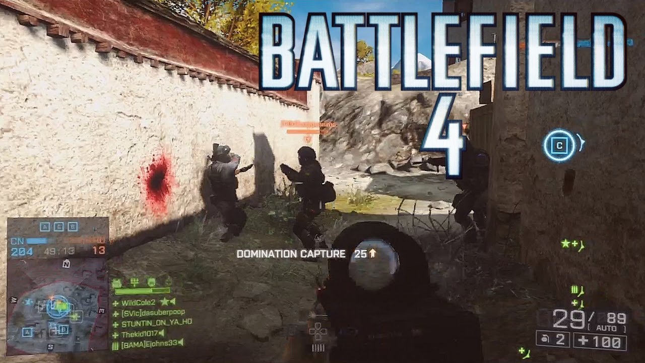 Battlefield 4 - Live Commentary - Domination - Golmud Railway (BF4 Online Multiplayer Gameplay)