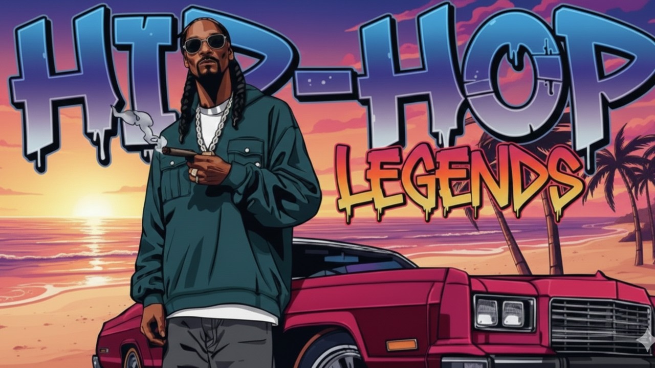 🔥G-Funk & Old School 90s  Snoop Dogg, Wiz Khalifa, Dr. Dre, 2Pac, Nate Dogg, Ice Cube, Cover Style 🔥