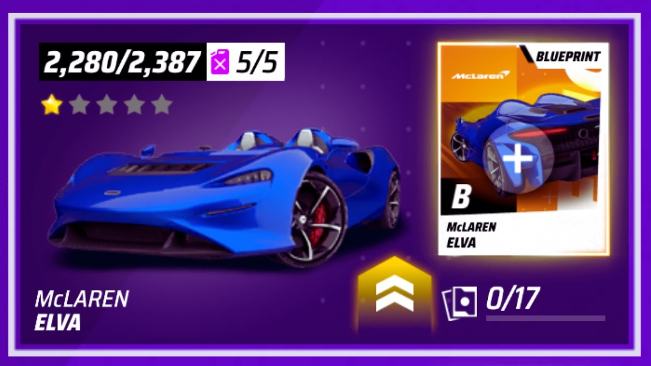 Unlocking My Mclaren Elva (Asphalt Legends)