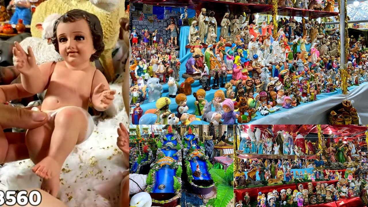 NACIMIENTOS NAVIDEÑOS en RECINA 😱  NO te la vas acabar  😱  Fuentes / NIÑOS DIOS | Mercado de Sonora