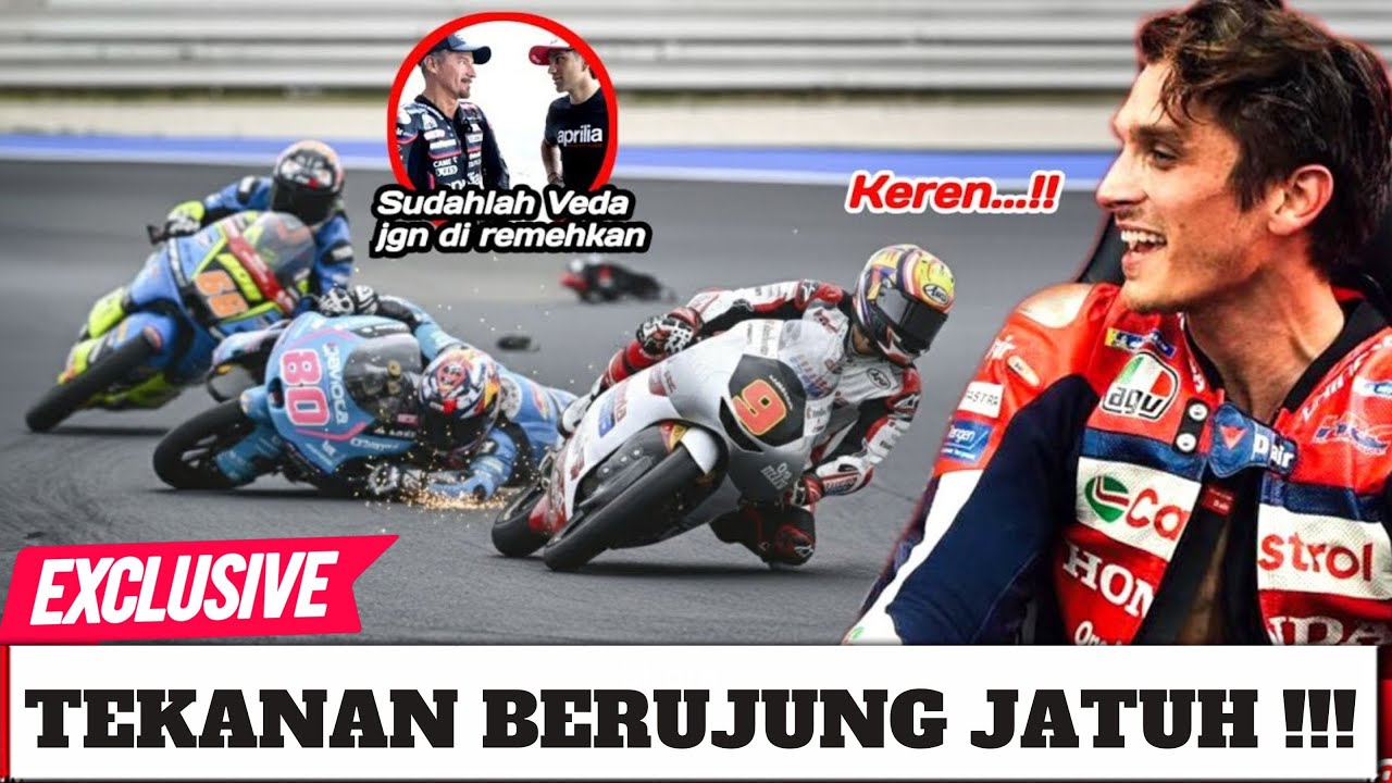 Ambisi Meniru Veda Berujung Jatuh, Rival Kehilangan Kendali di Lintasan