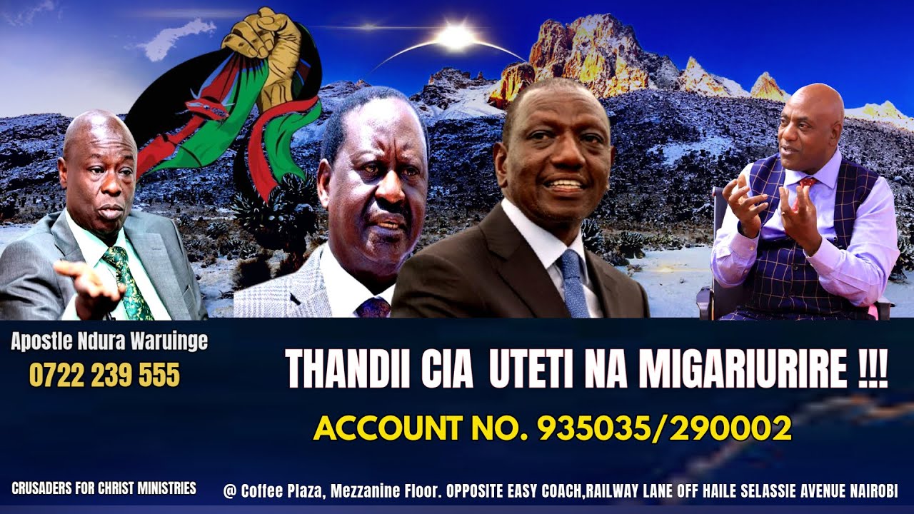 THANDII CIA UTETI  NA MIGARIURIRE !!!| Apostle Ndura Waruinge | Bethel Clouds TV