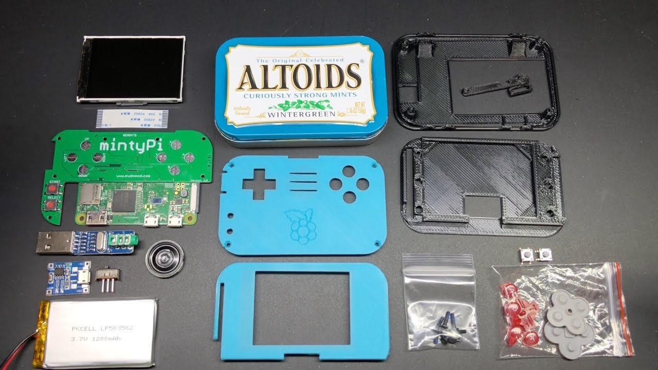 mintyPi Updated Parts and Software Guide
