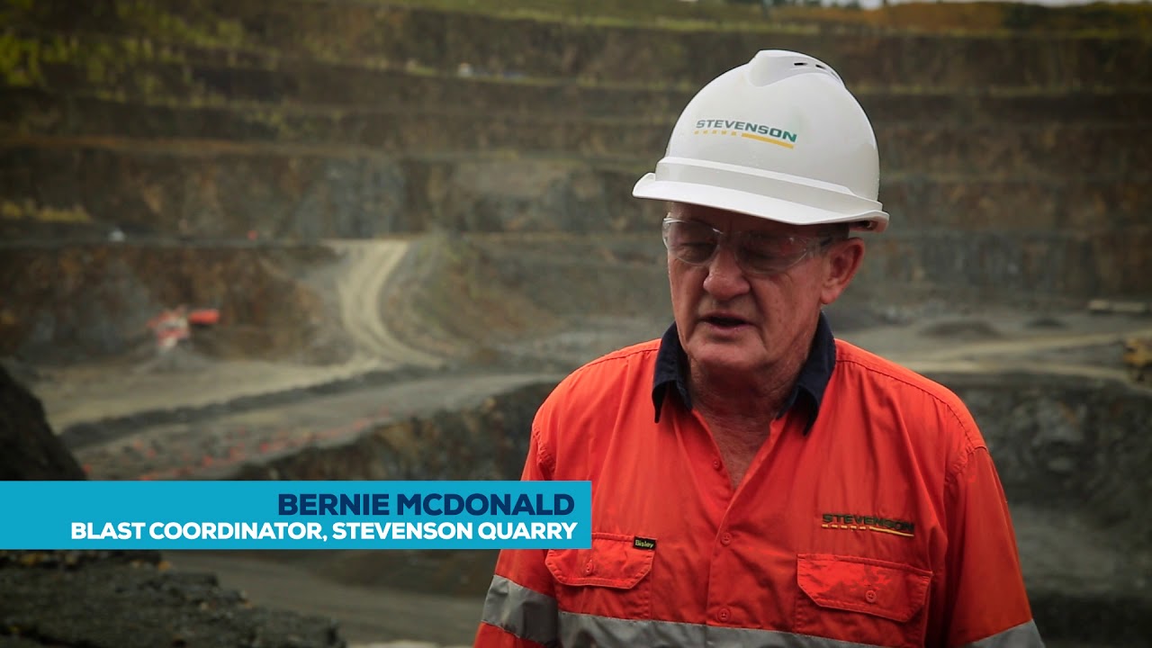 At the end of the day, it&rsquo;s about good blasting &ndash; Orica Quarry Solutions, Stevenson Group