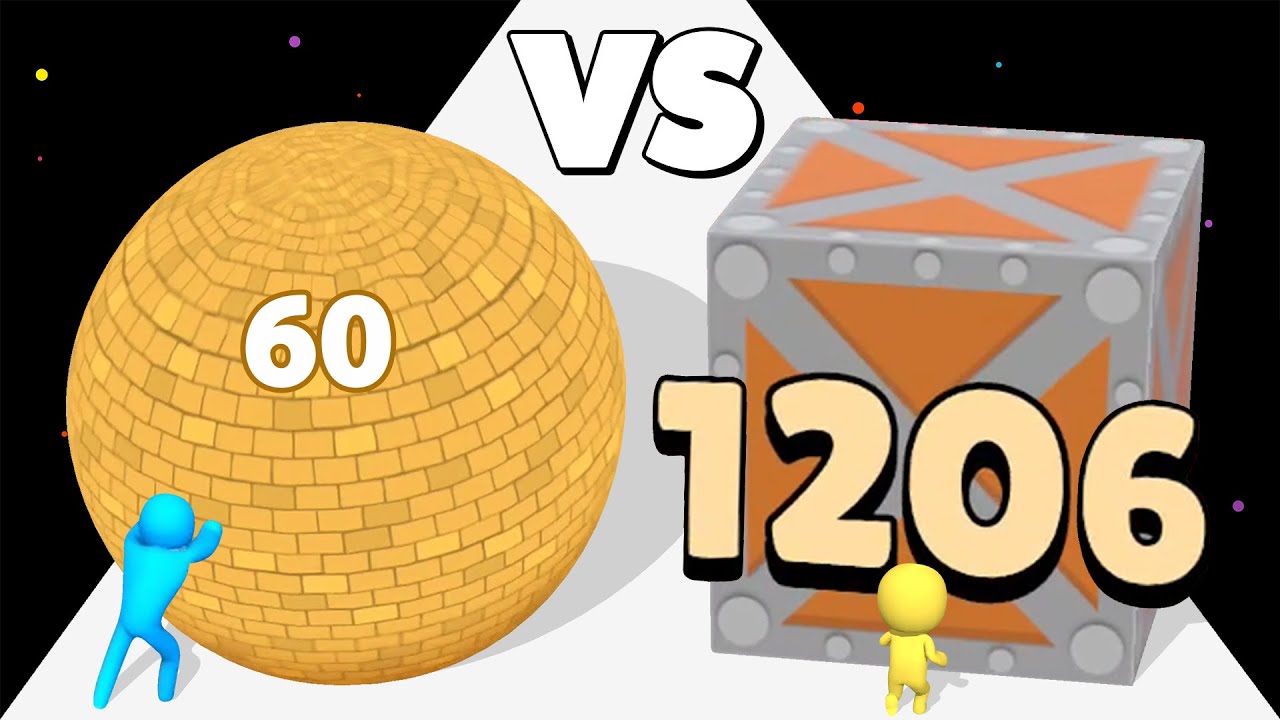 PUSH HARDER: Math Game (vs) RESCUE PUSH: Ball Run 3D ∞ Satisfying ASMR Gameplay Android iOS