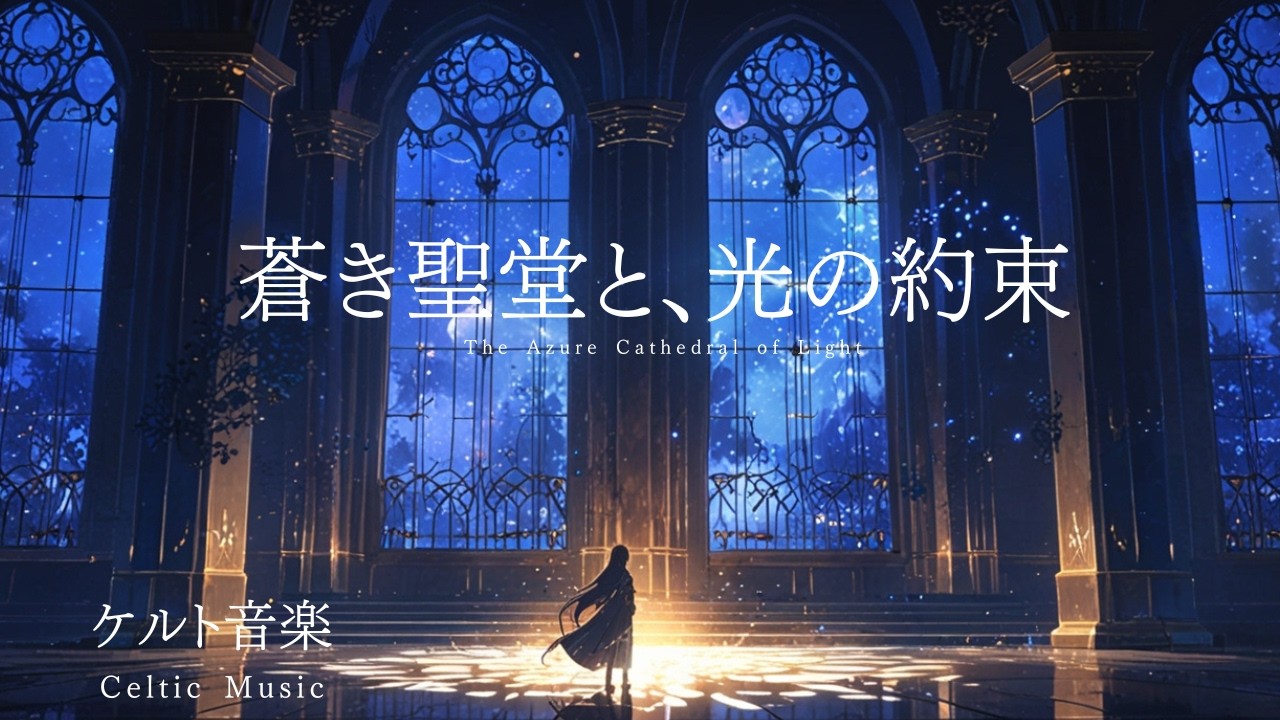 【ケルト音楽/Celtic Music】蒼き聖堂と、光の約束―Promise Beneath the Blue Skyー【作業用・勉強用・睡眠用BGM】