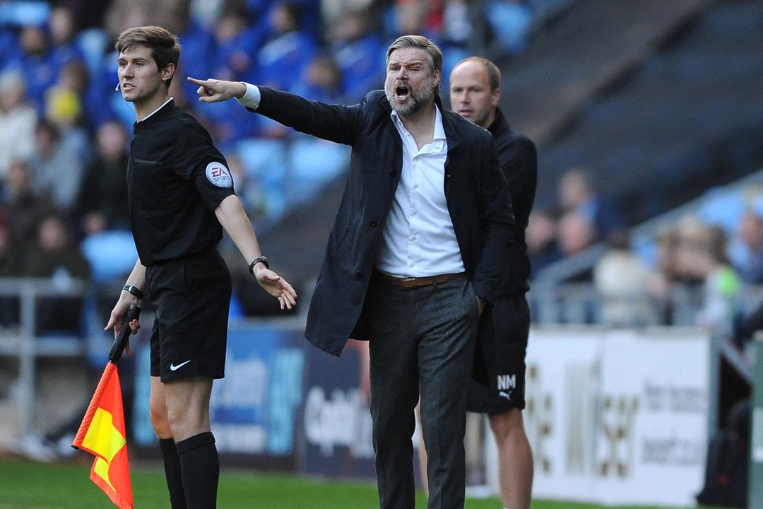 MUST WATCH: Coventry City manager Steven Pressley delivers a passionate message to his players