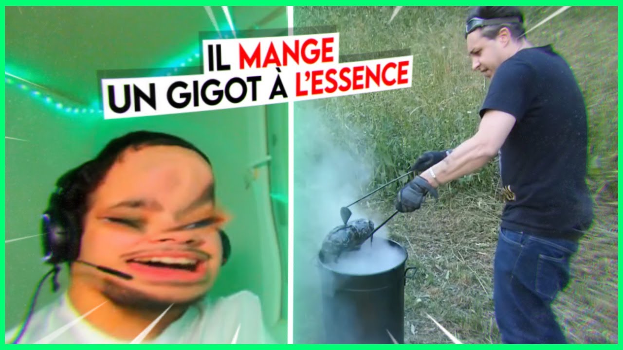 IL MANGE UN GIGOT A L'ESSENCE !!!
