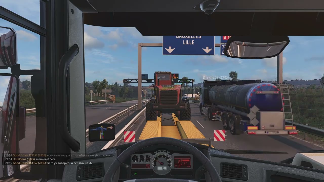 Euro Truck Simulator 2 - Ruda del Ban (Calais - Duisburgo) en TruckersMP