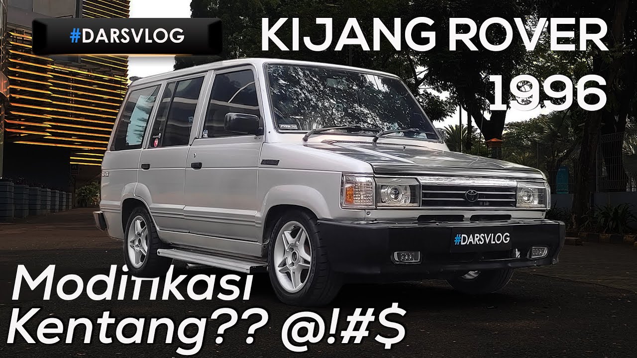 MODIFIKASI UPGRADE HARIAN NYENTRIK - Toyota Kijang Rover 1996 ‼️ #DARSVLOG