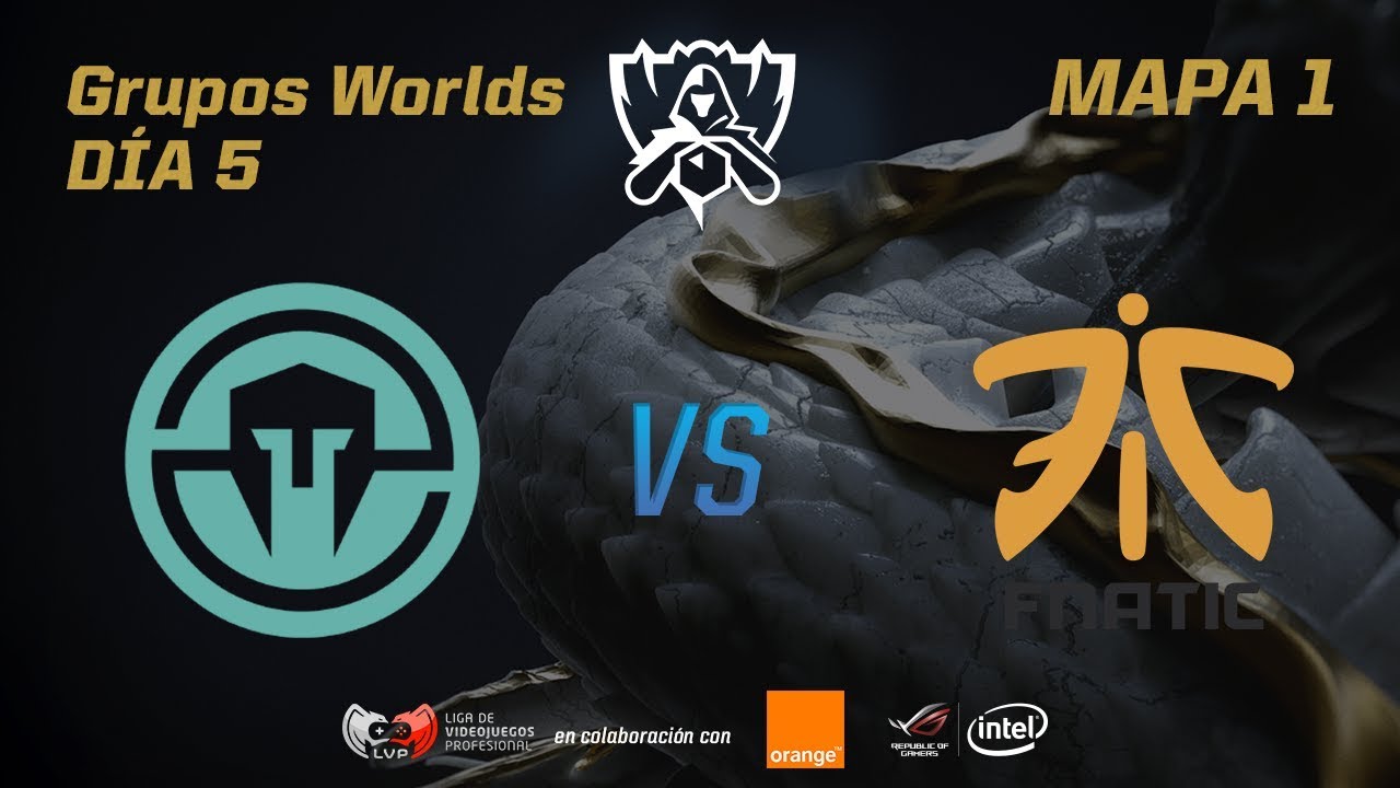 FNATIC VS IMMORTALS - GRUPOS - WORLDS 2017 - D&Iacute;A 5