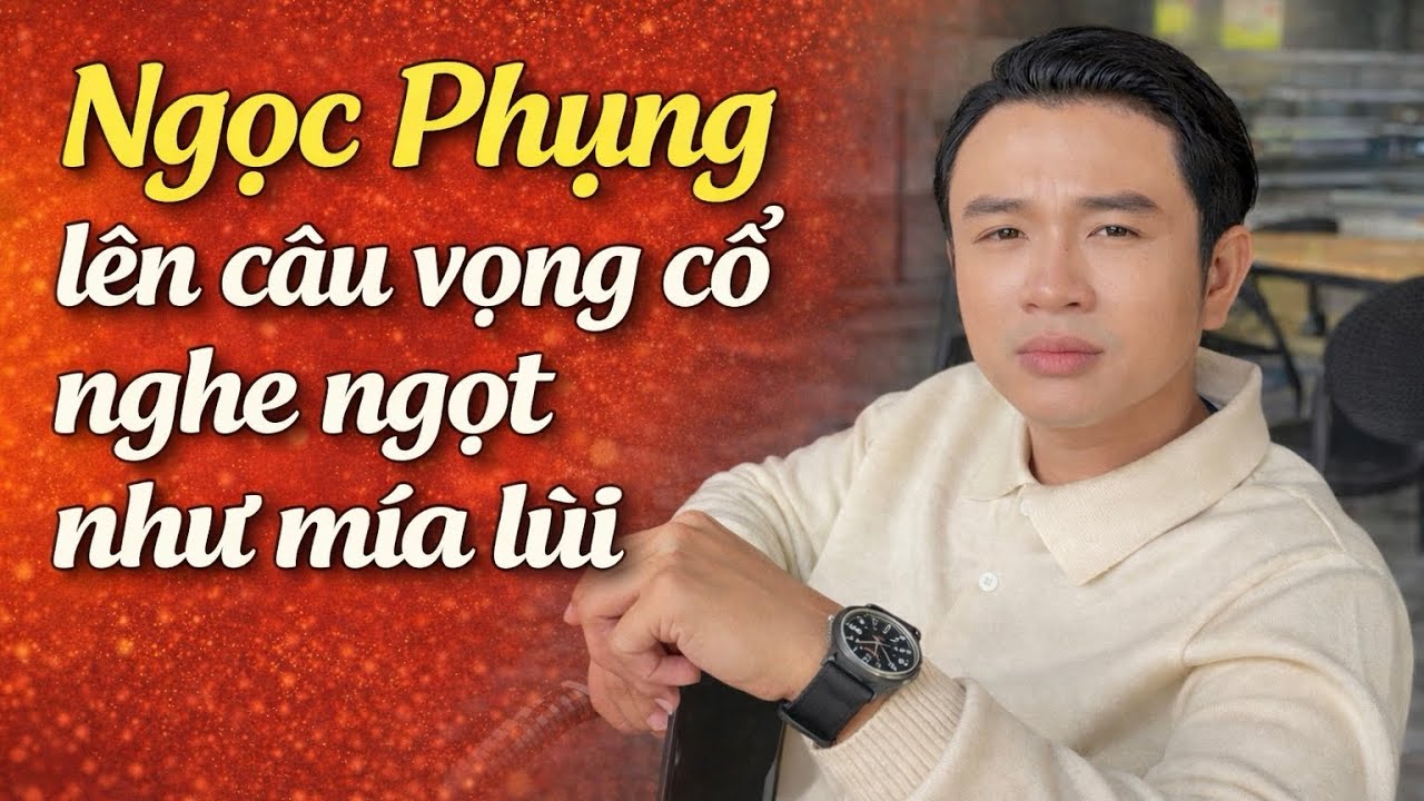 Ngọc Phụng lên câu vọng cổ ngọt như MÍA LÙI trong ngày tập sân khấu chương trình VẦNG TRĂNG CỔ NHẠC.