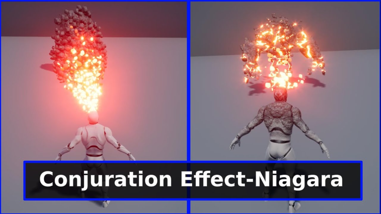 Absorption and Conjuration Effect - UE4 Niagara Tutorial