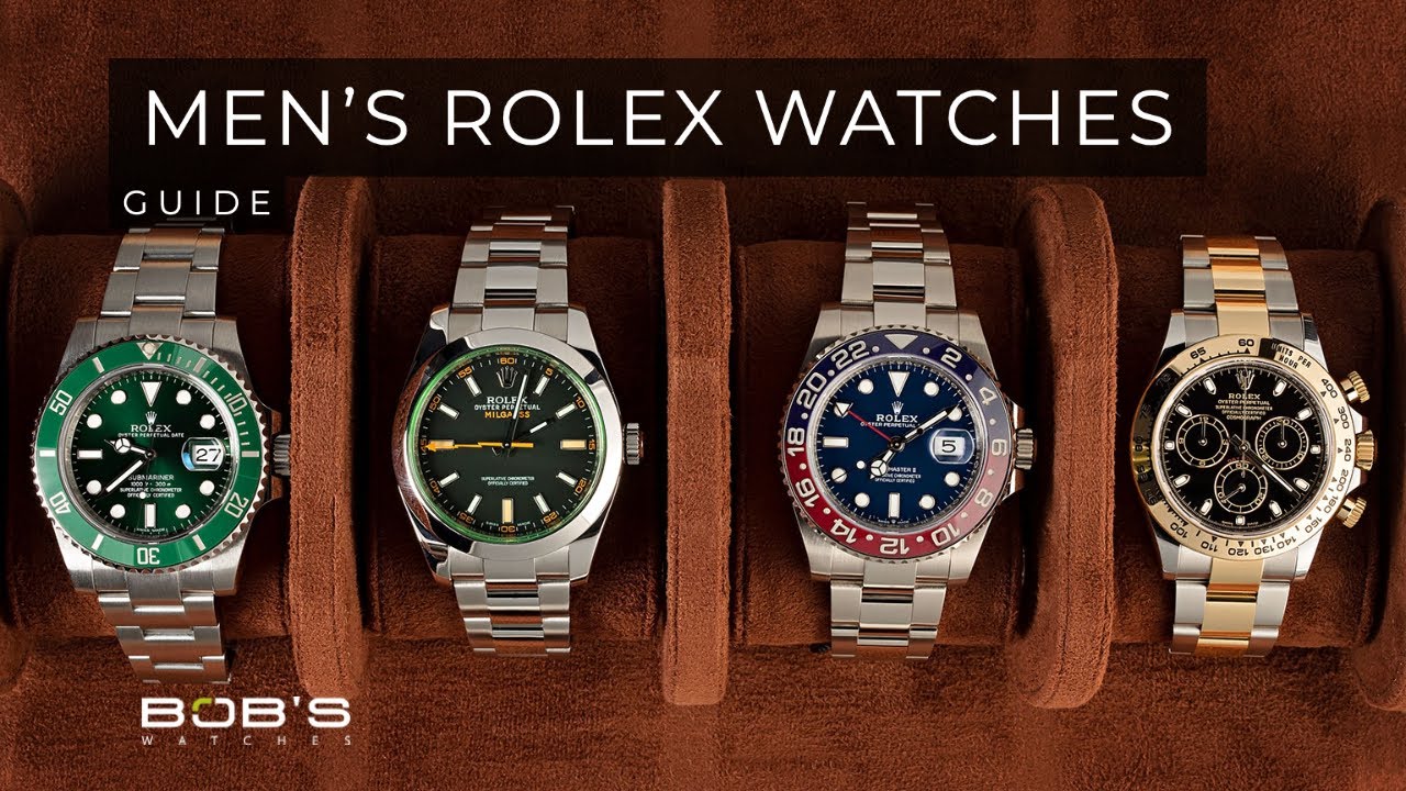 Men's Rolex Watches | Bob's Watches