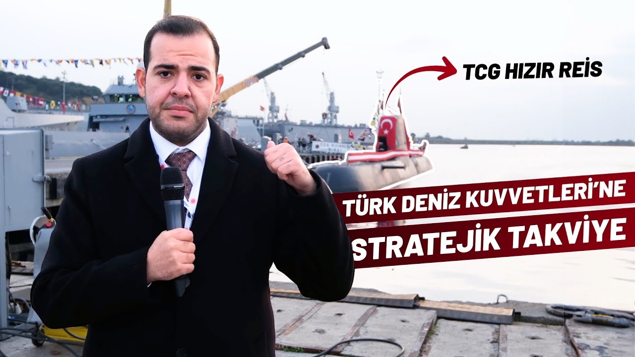 Türk Deniz Kuvvetleri’ne Stratejik Takviye | Denizaltının Önünden Detaylar