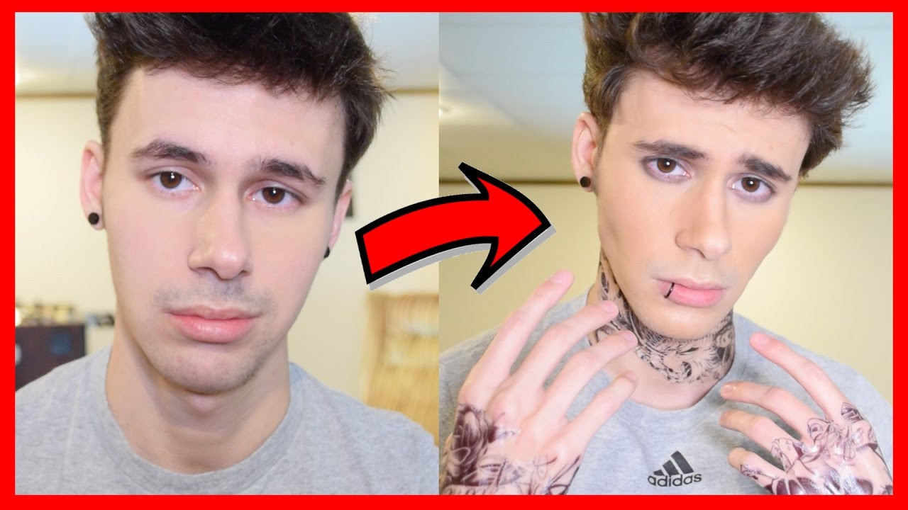 MEN'S MAKEUP TRANSFORMATION
