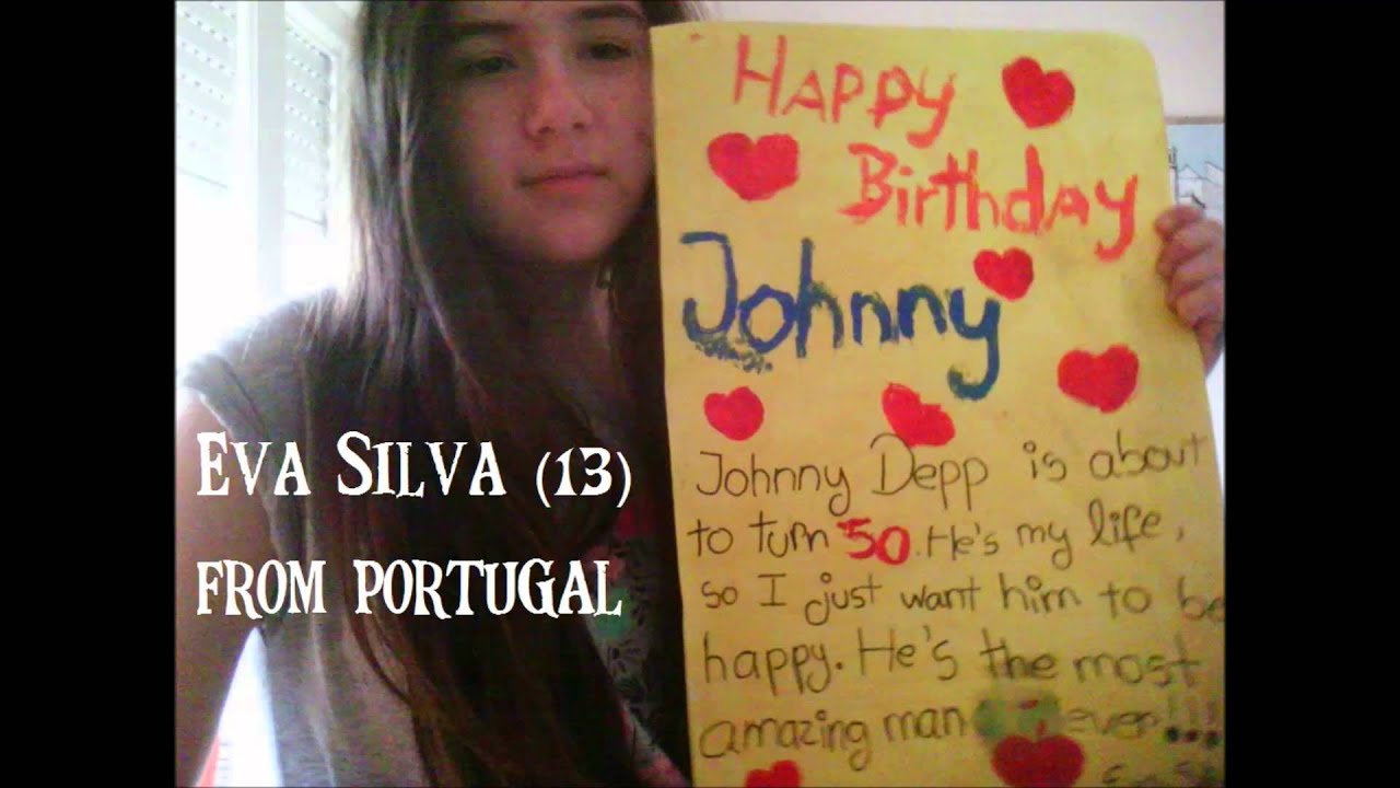 Johnny Depp Birthday Video 2013