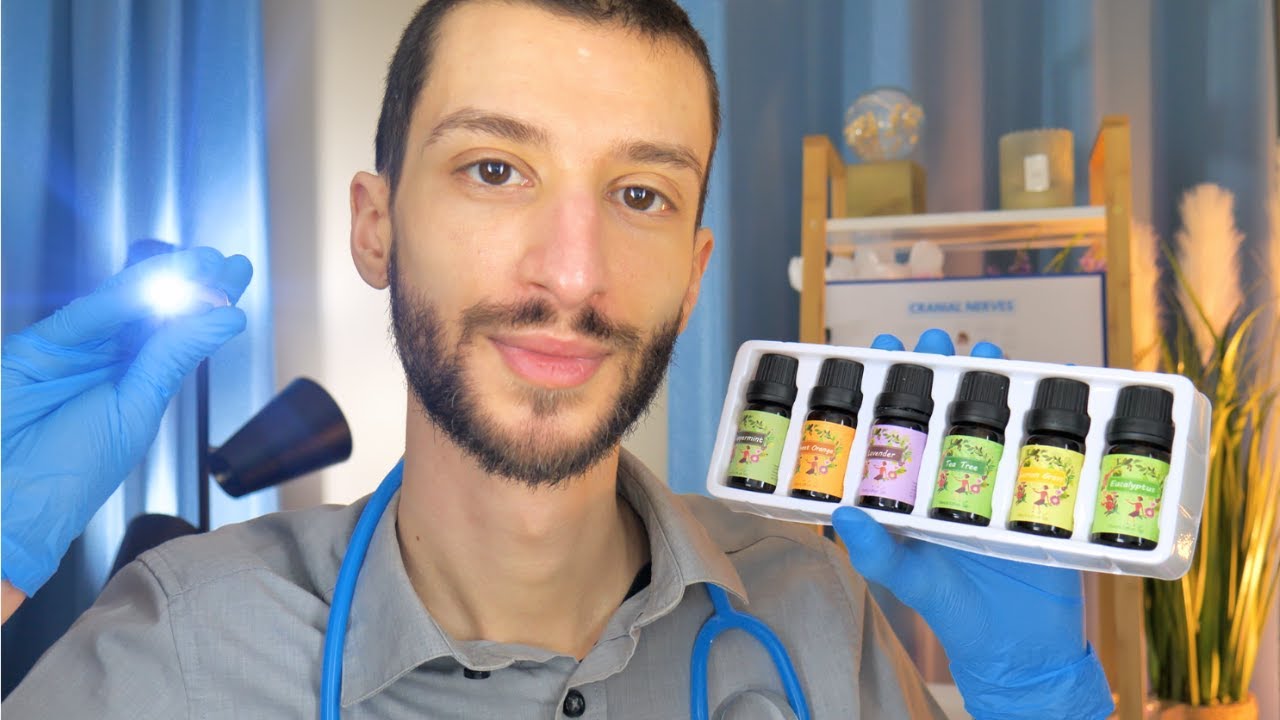 ASMR School Medical Check-Up with your Male Nurse Medical RP Cranial Nerve